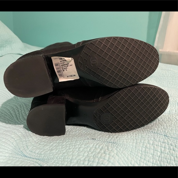 Chanel knee high boots NWT (no bag/box) - Picture 3 of 16